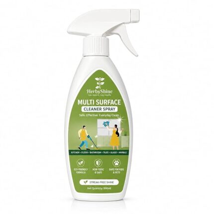 HerbyShine MultiSurface Cleaner Disinfectant CLEAANYX Long-Lasting Fresh Fragrance for Kitchen, Bedroom & Bathroom Floors, Removes Grease, Dirt & Tough Stains 500ml